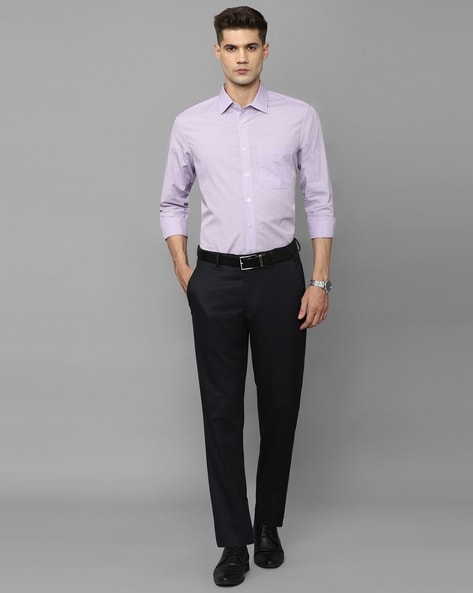 Lavender | Men fashion casual shirts, Formal shirts for men, Formal men  outfit