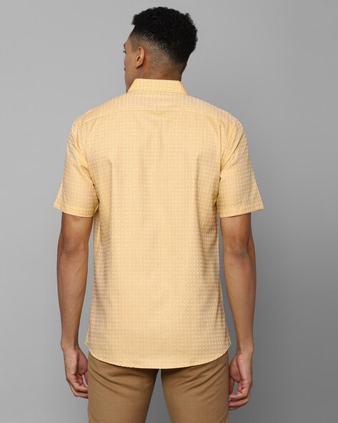 Buy Yellow Shirts for Men by ALLEN SOLLY Online