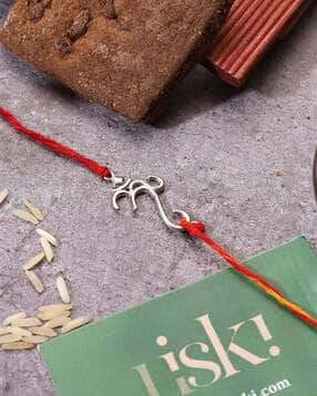 iski uski Sterling Silver Om Rakhi-picture-21