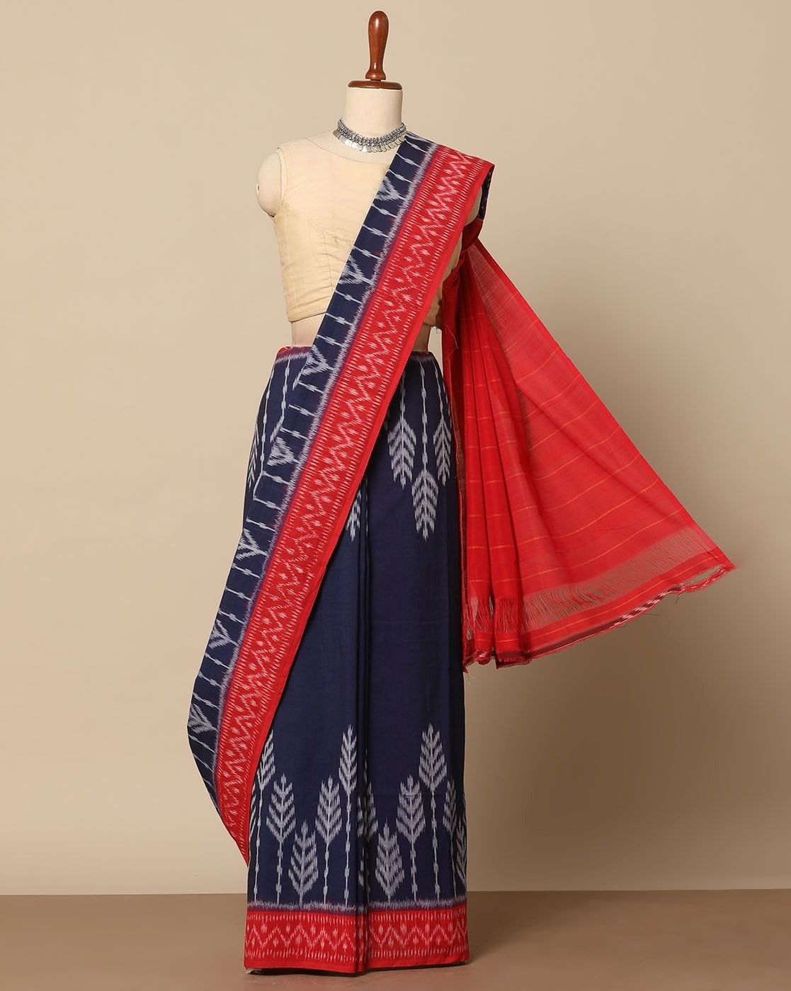 Buy Olive Green Sarees for Women by Indie Picks Online | Ajio.com