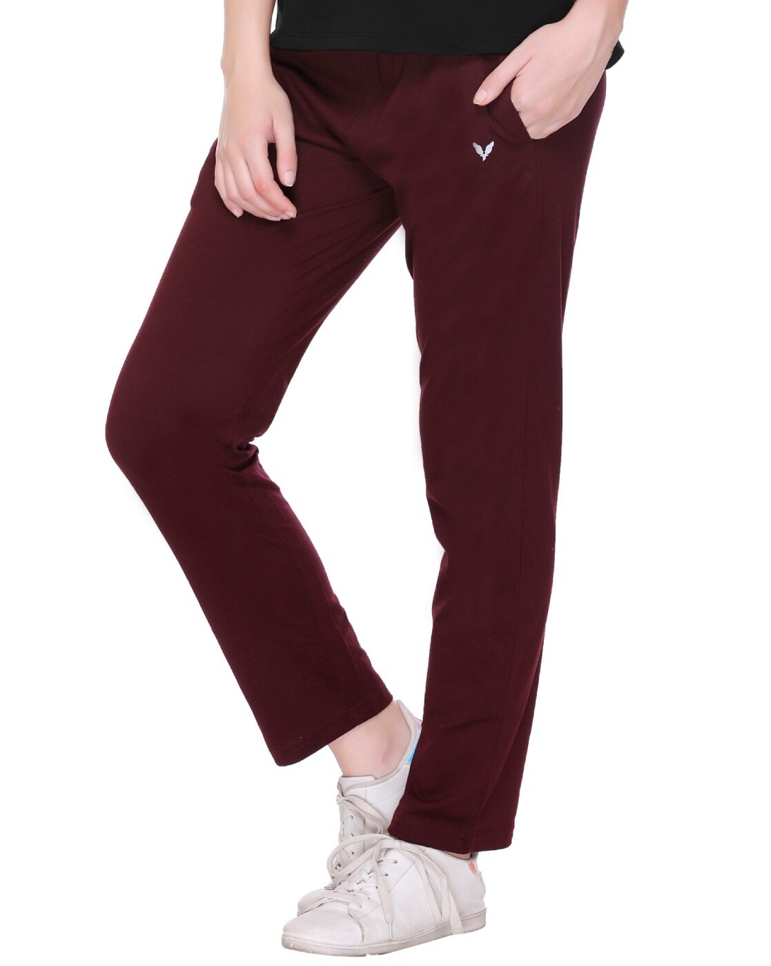 Women Logo Print Track Pants