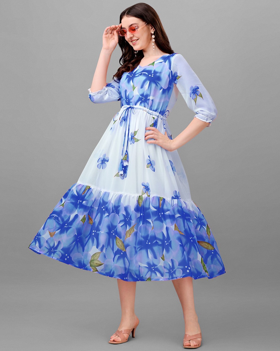 Buy Blue Dresses for Women by Fashion 2 Wear Online