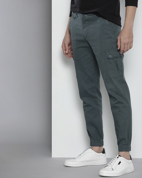 Buy Olive Trousers & Pants for Men by Sapper Online | Ajio.com