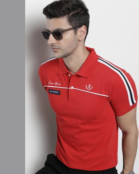 Buy Red Tshirts for Men by The Indian Garage Co Online
