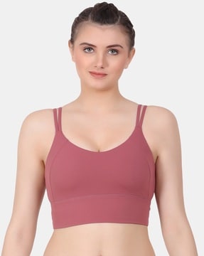 Buy Amour Secret Double Layered Regular Wired High Coverage Sag Lift Bra -  Sky Blue at Rs.569 online