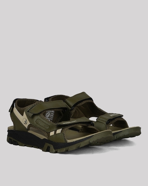 Woodland sandals hot sale olive green