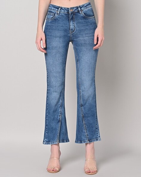 Buy Indigo Jeans & Jeggings for Women by MADAME Online