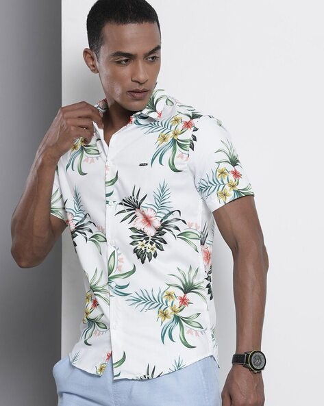 Floral Print Mens Tshirts - Buy Floral Print Mens Tshirts Online at Best  Prices In India