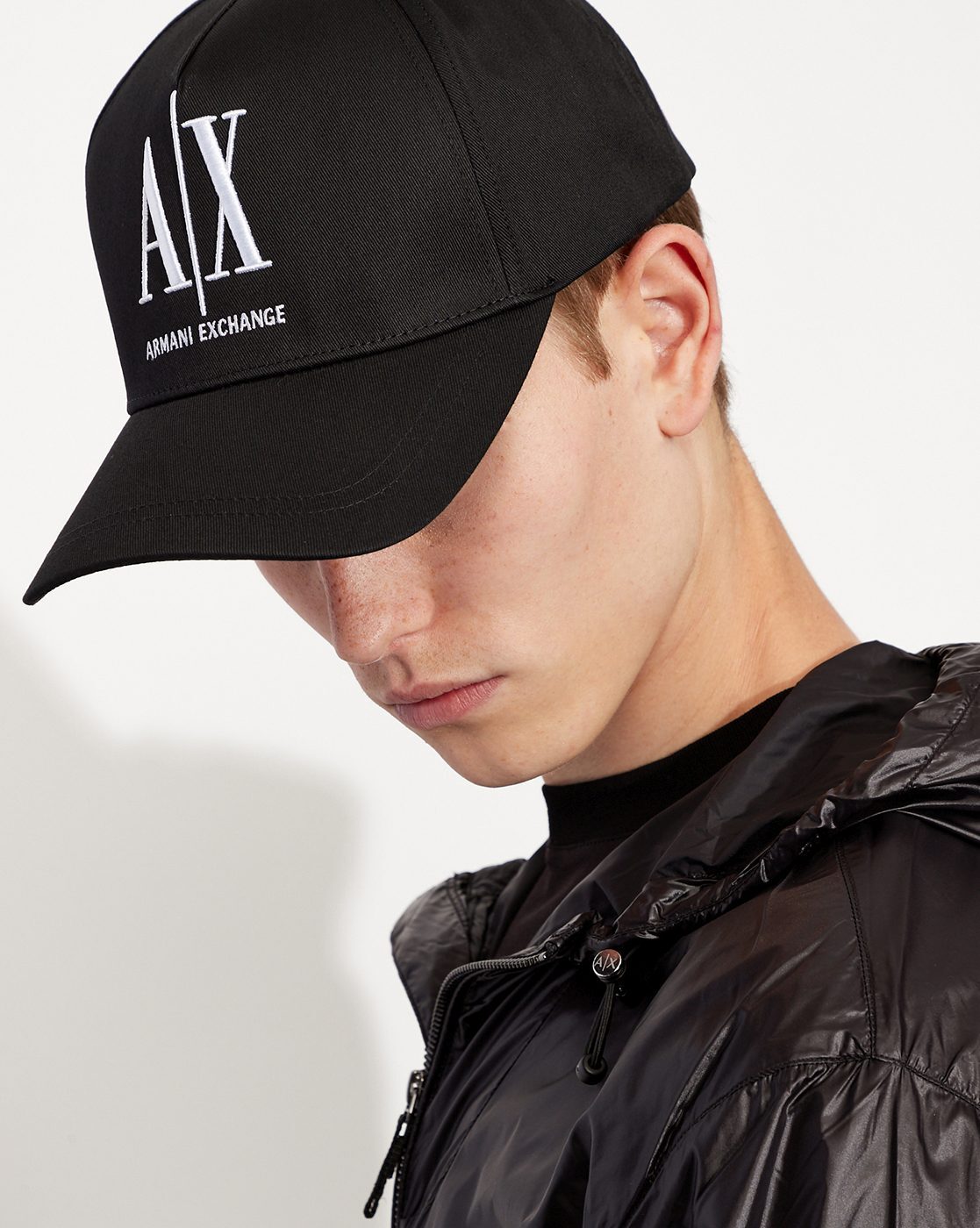 Buy Black Caps Hats for Men by ARMANI EXCHANGE Online Ajio