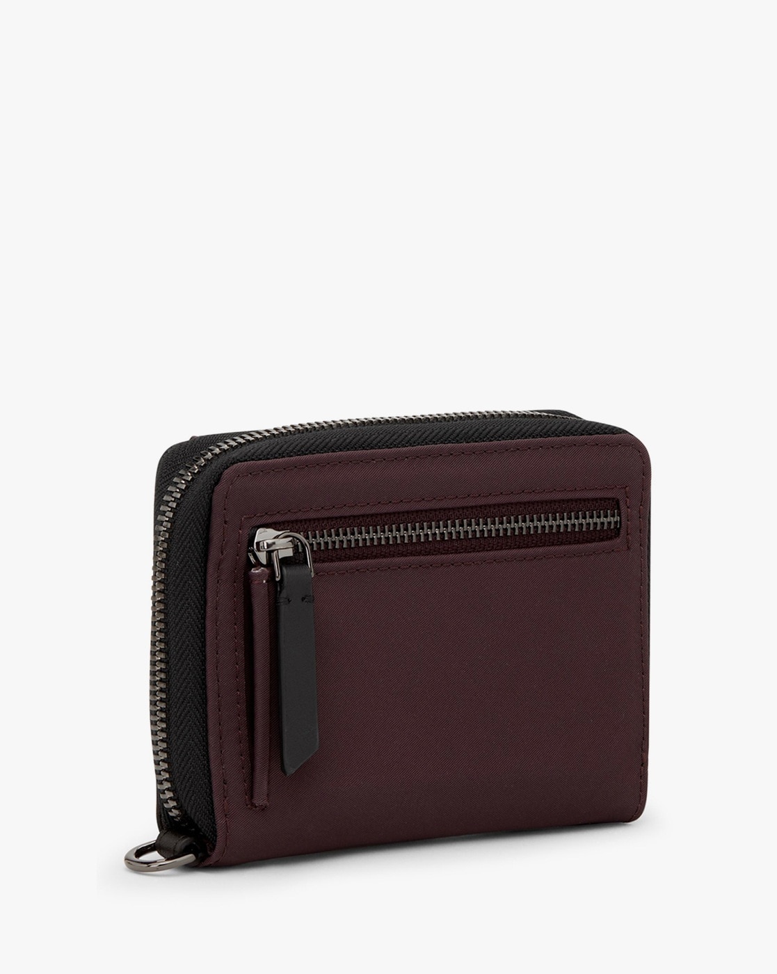 Buy Teakwood Men Brown Genuine Leather Zipper Wallet online