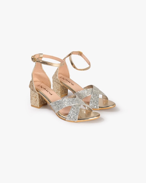 FENDI 1550$ FIRST Medium Heel Sandals - Silver Gold Bronze Leather, F Shape  Heel | eBay