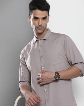 the indian garage co Thei men shirts bliss lilac s-picture-15