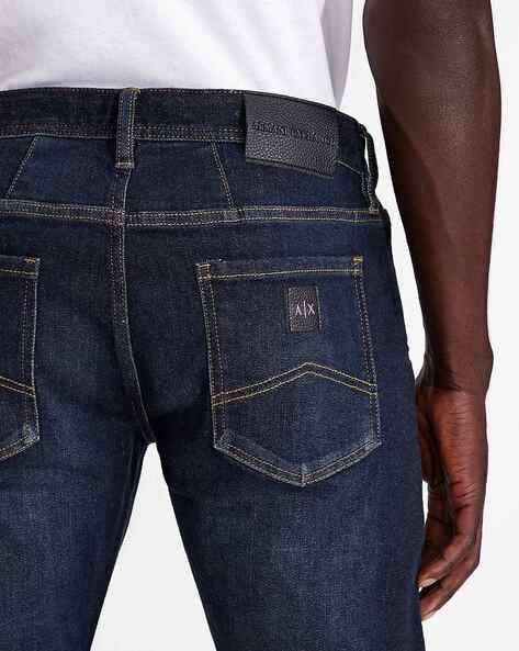 Armani navy jeans new arrivals