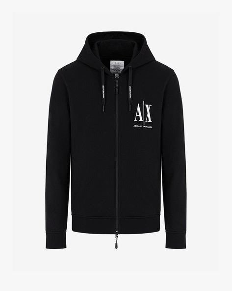 Buy Black Sweatshirt Hoodies for Men by ARMANI EXCHANGE Online