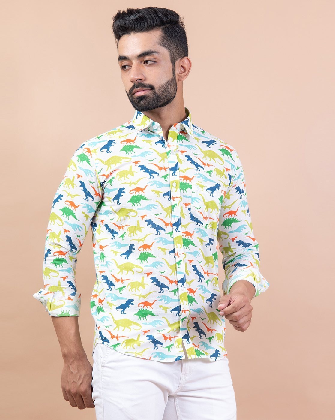 Buy Multicoloured Shirts for Men by Tistabene Online