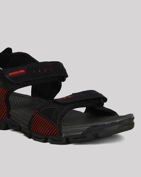 Woodland men's leather hot sale sandals and floaters