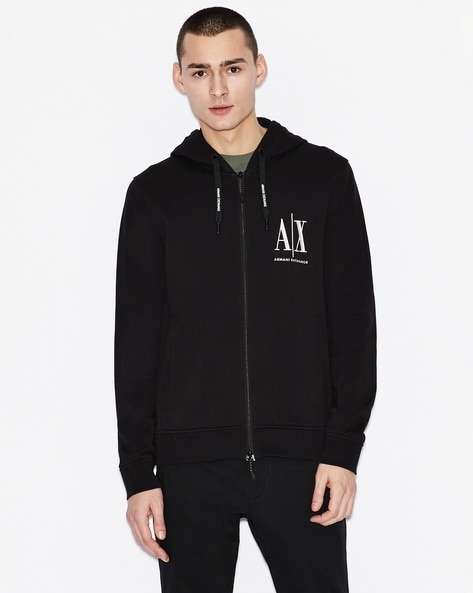 Buy Black Sweatshirt & Hoodies for Men by ARMANI EXCHANGE Online