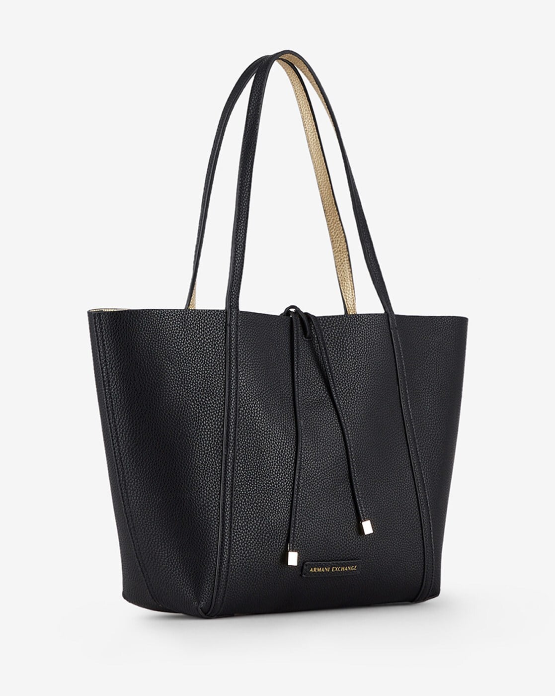 Buy Black Gold Handbags for Women by ARMANI EXCHANGE