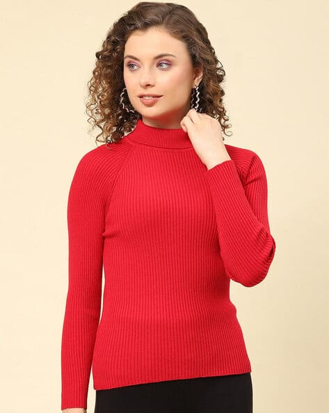 Buy Red Sweaters Cardigans for Women by MONTE CARLO Online