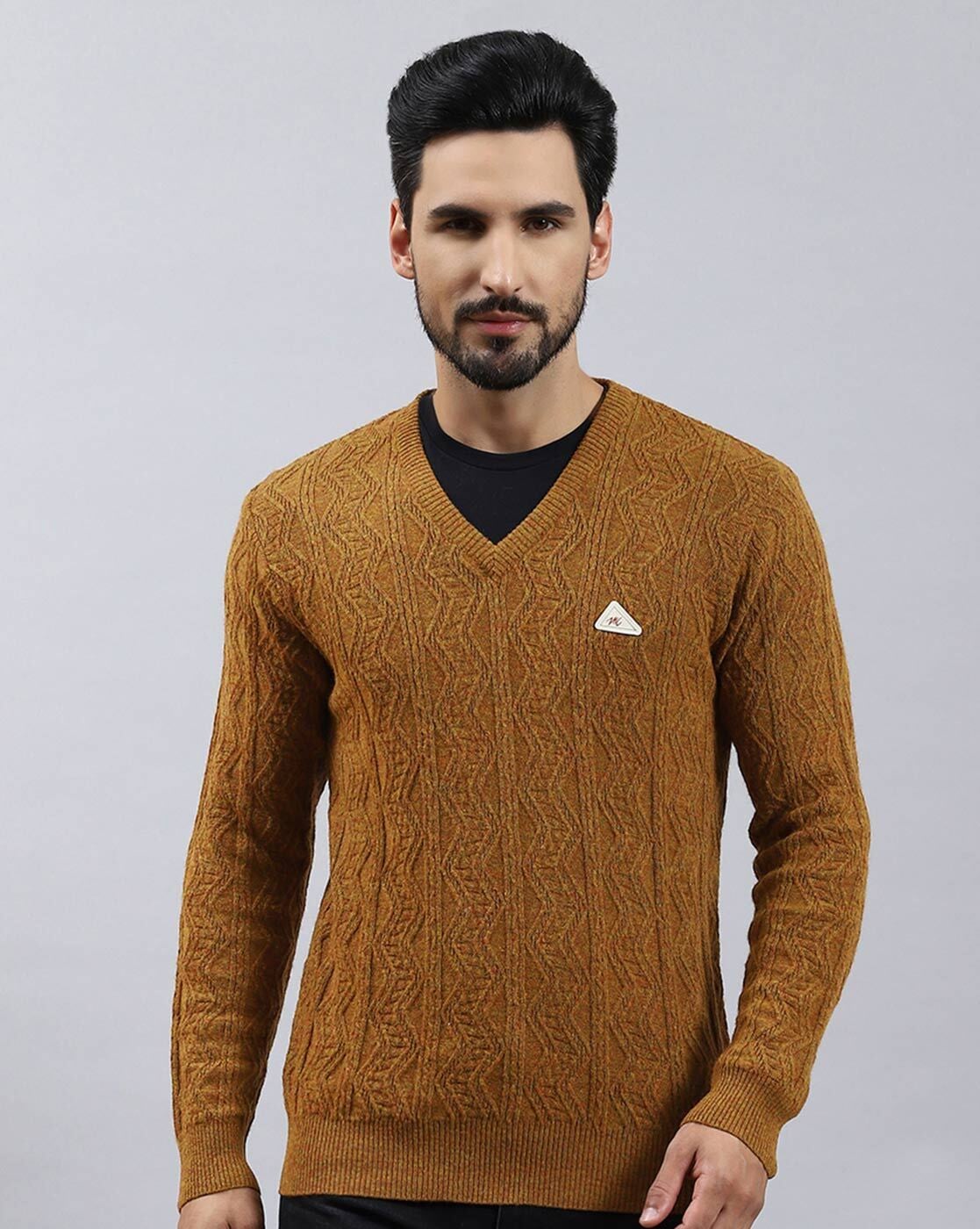 Buy V Neck Sweaters Pullovers For Men Online - Monte Carlo