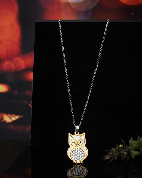 Owl chain store necklace