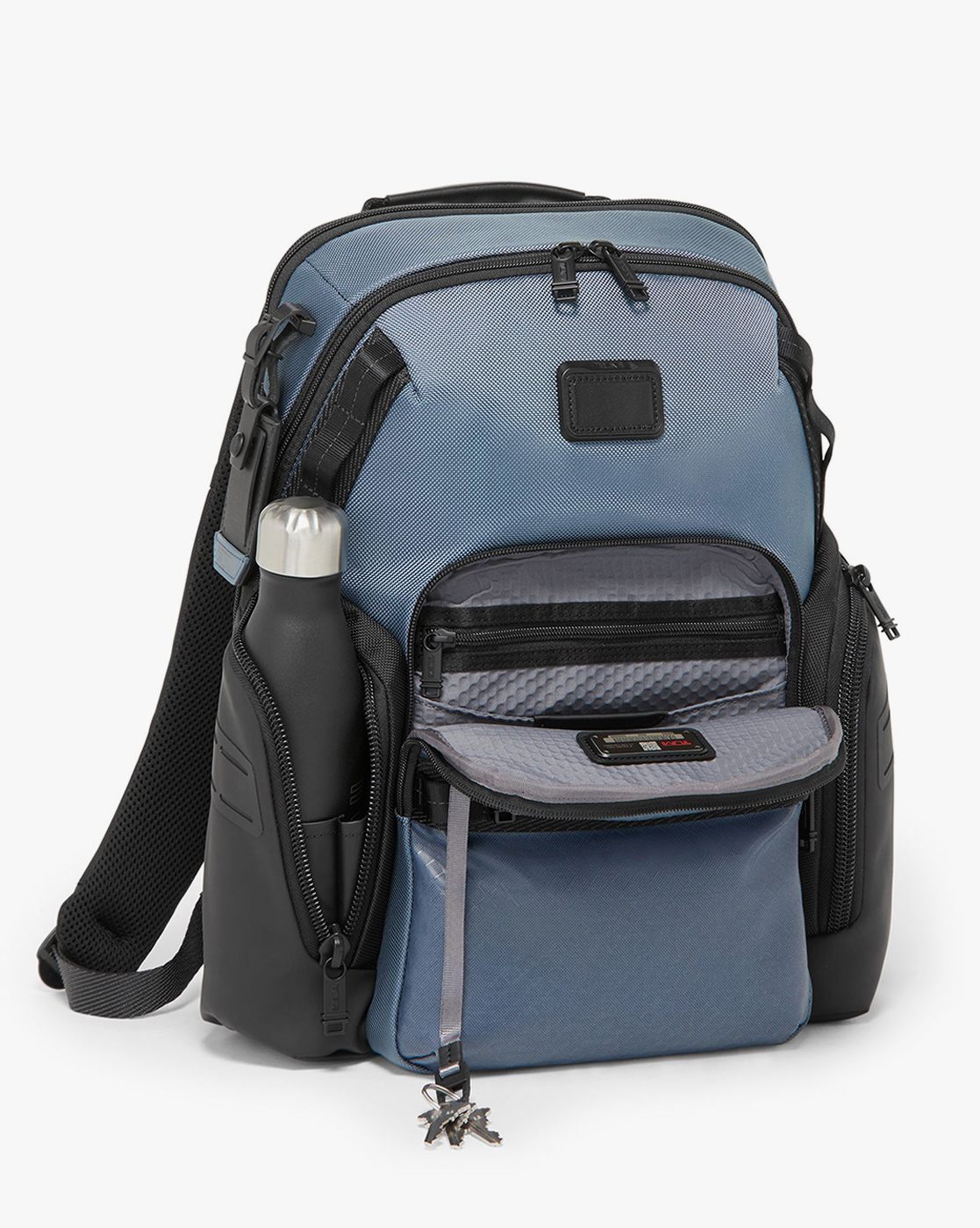 TUMI Harrison Bradner Leather Backpack Black at CareOfCarl.com