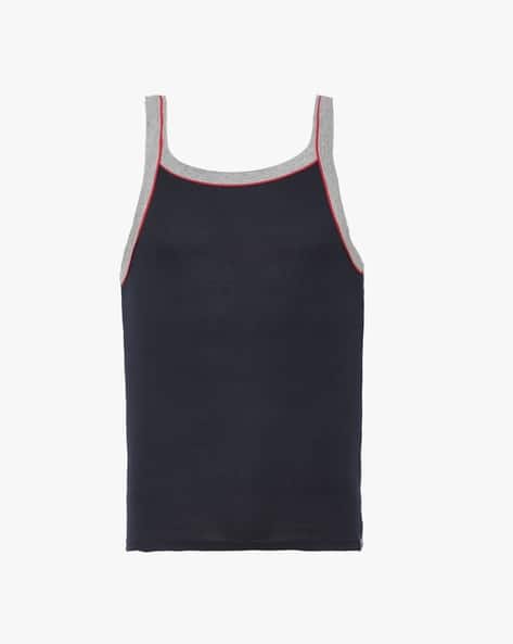 Buy Navy Blue Vests for Men by NETPLAY Online