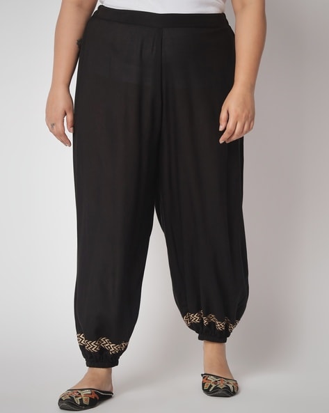 Amazon.com: ChiangmaiThaiShop 100% Cotton Baggy Boho Aladin Yoga Harem Pants  (S-XL for Waist for 26