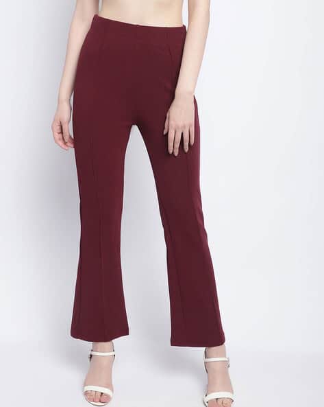 Silverfly Textured Print Relaxed Fit Trousers