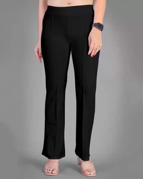 Silverfly Pleat-Front Pants with Elasticated Waist