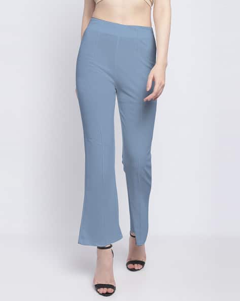 Silverfly Single-Pleat Pants with Elasticated Waist