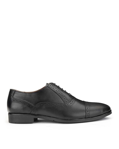 Black dress shoes outlet with white stitching