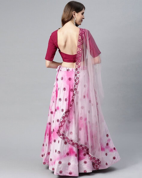 Buy Pink Lehenga Choli Sets for Women by KEDAR FAB Online