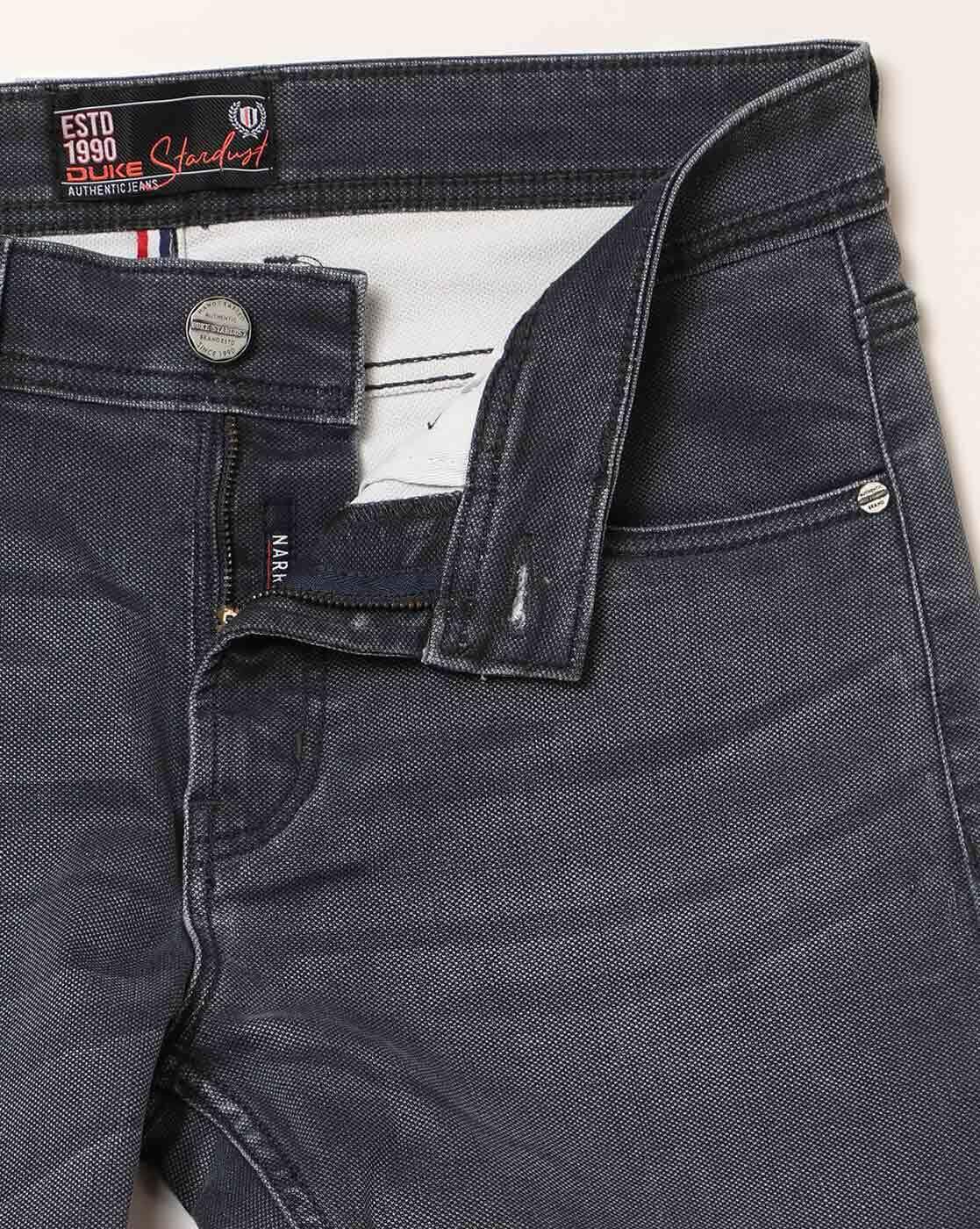 Men Lightly Washed Slim Fit Jeans