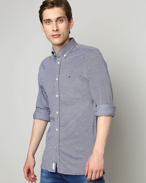 Buy Blue Shirts for Men by TOMMY HILFIGER Online