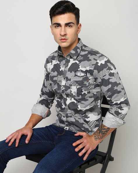 Buy Mens Camo Shirts Online In India -  India