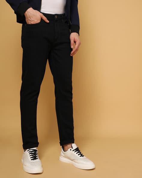 The Indian Garage Co Men Mid-Rise Skinny Fit Jeans