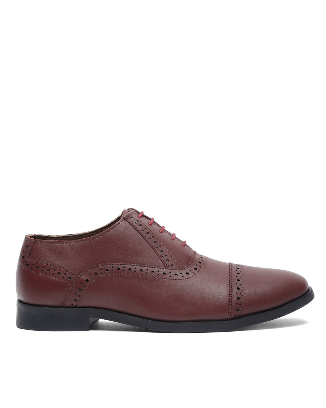 Buy Maroon Formal Shoes for Men by LOUIS STITCH Online