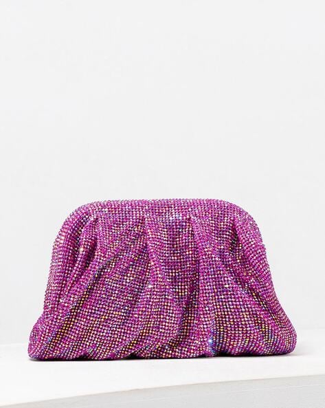 Buy Benedetta Bruzziches Venus La Petite Clutch Fuchsia Pink