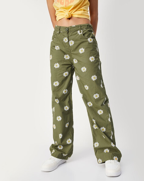 Buy Beige Trousers & Pants for Women by Bombay Velvet Online | Ajio.com