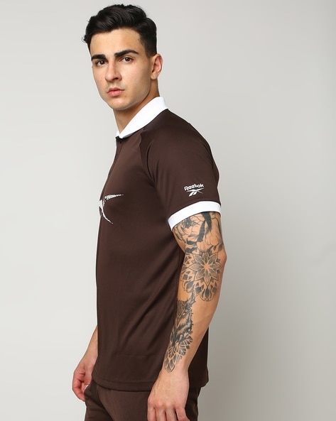 Reebok print best sale smooth brown