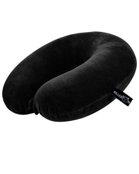billebon Memory Foam Travel Neck Pillow with Button Closure-picture-12