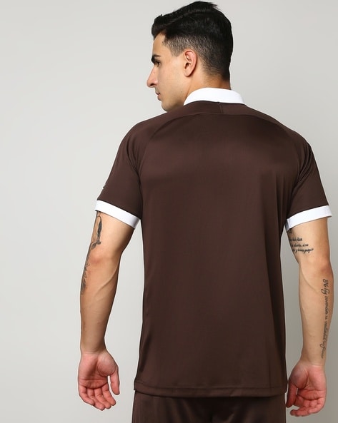 Polo reebok sales homme marron