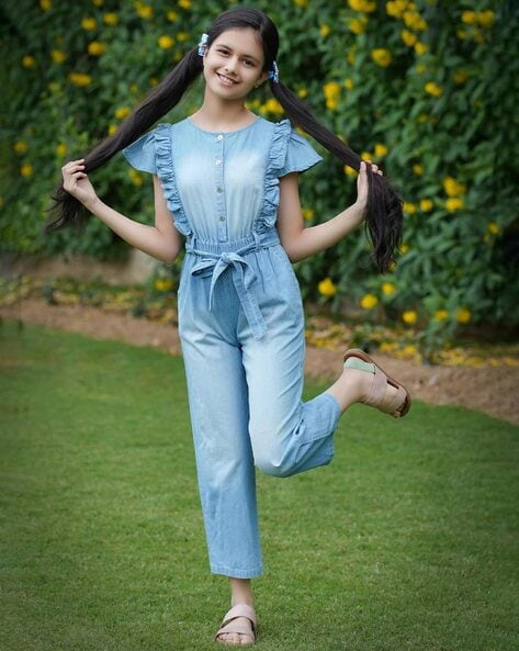 Buy Blue Jumpsuits &Playsuits for Women by max Online | Ajio.com