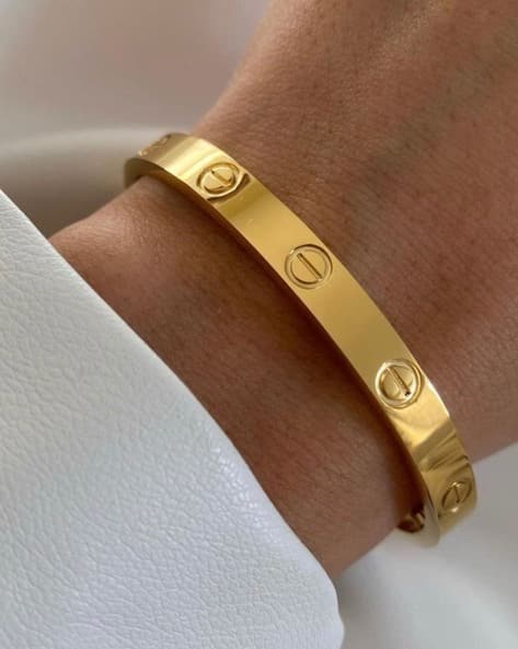 Buy Gold-Toned Bracelets Bangles for Women by Glowzi Online