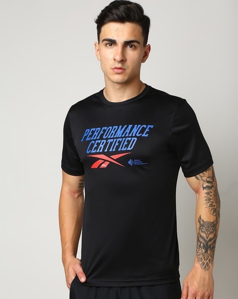 Buy Black Tshirts for Men by Reebok Online