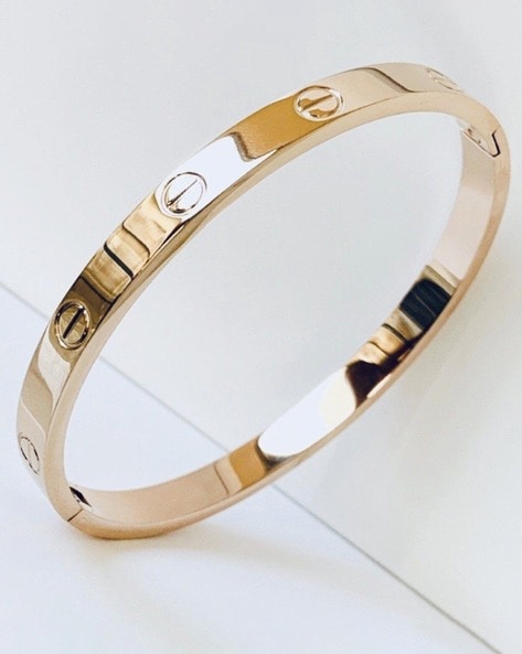 Buy Gold Bracelets Bangles for Women by Glowzi Online Ajio