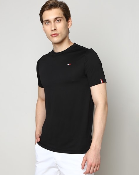 The Slim Fit Essential T-Shirt in Black