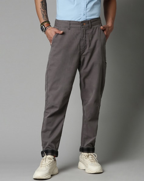 Breakbounce Flat-Front Slim Fit Trousers