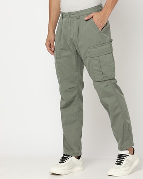 Crease Resistant Flexi Waist Trousers